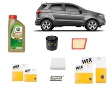 Kit Filtri Tagliando + Olio per Ford Ecosport 1.0 Ecoboost 92 103 Kw 125 140 Hp