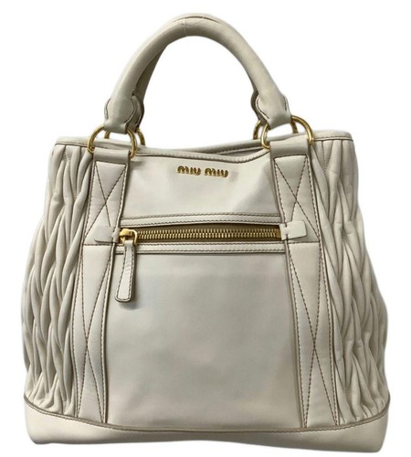 Borsa miu matelasse off - miu,