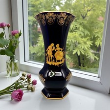 Limoges Castel France Vase 22K