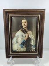 Quadro Vintage Ritratto Dama