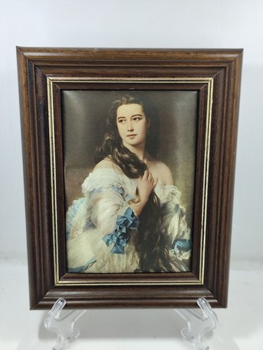 Quadro vintage ritratto dama - vintage,