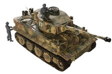 Modello Dipinto A Mano Carro Armato Tigre Tedesco 1/35 Tiger NewRay SenzaScatola
