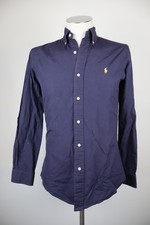 POLO RALPH LAUREN CAMICIA UOMO TG. XS MAN CASUAL VINTAGE SHIRT COTONE COTTON