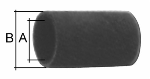 Tubo radiatore gomma ama - tubo, 1m