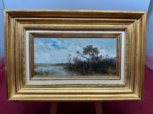 Quadro olio tavola in - quadro,