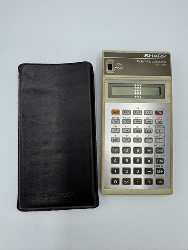 Sharp 5812 calcolatrice - sharp~,