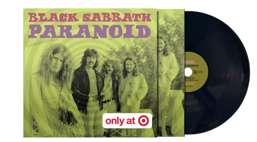 Black sabbath paranoid iron - black, paranoid/iron