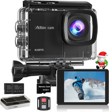 Action Cam 4K60FPS 48MP HD Con