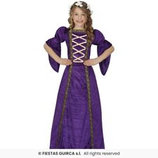 COSTUME DAMA MEDIEVALE VIOLA