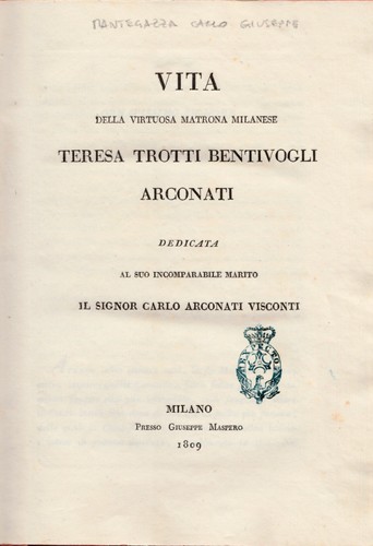 Mantegazza vita di - c.g.,