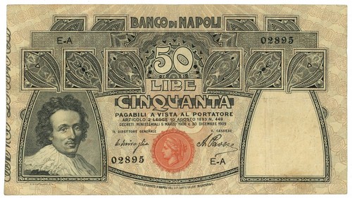 Lire banco napoli - 50,
