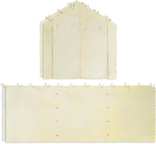 Tan canopy mega domain carport - tan,