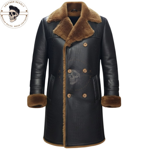 Cappotto uomo pelle shearling