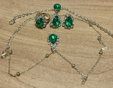Set collana bracciale anello