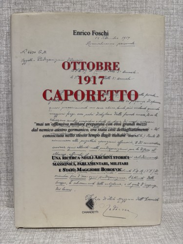Enrico foschi ottobre - ottobre, 1917
