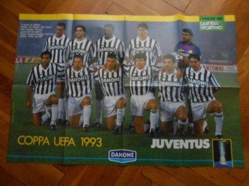 Poster fronte retro juventus - poster,