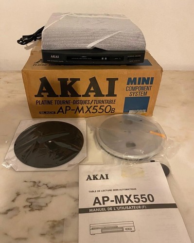Akai giradischi vintage - giradischi,
