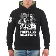 Felpa con cappuccio Halloween è per principianti hoodie horror hockey su ghiaccio machete 