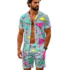 Artsadd 80s Outfit for Men 2