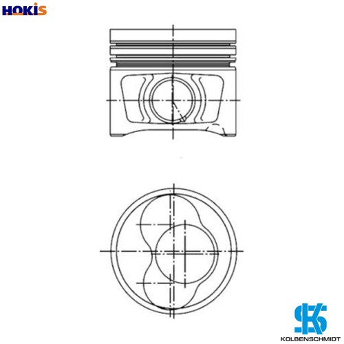 Pistone 40408600 std per - pistone,