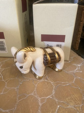 THUN Asino Con Soma Bianco Del Presepe Classico