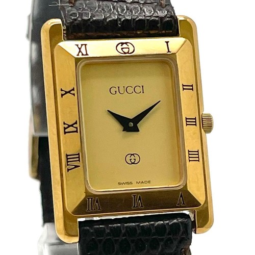 Orologio gucci quadrato - gucci, oro