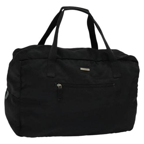 Borsa gucci boston nylon nero - nylon,