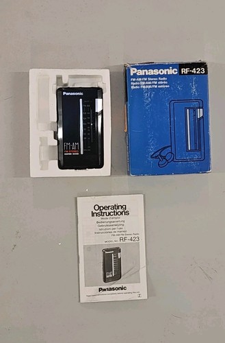 Panasonic 423 mini radio fm - rf-423,