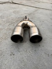 Terminale doppio scarico auto Universale Inox 316 Puramente Artigianale