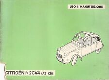 Citroen 2CV anno 1976 - Uso e manutenzione -