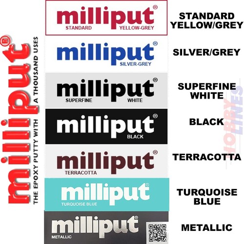 Milliput parti gamma stucchi - milliput,
