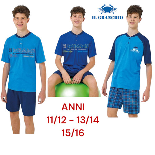 Pigiama ragazzo bambino - , cotone