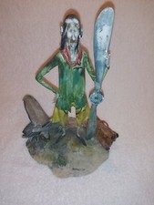 Rara statuina ceramica Toni