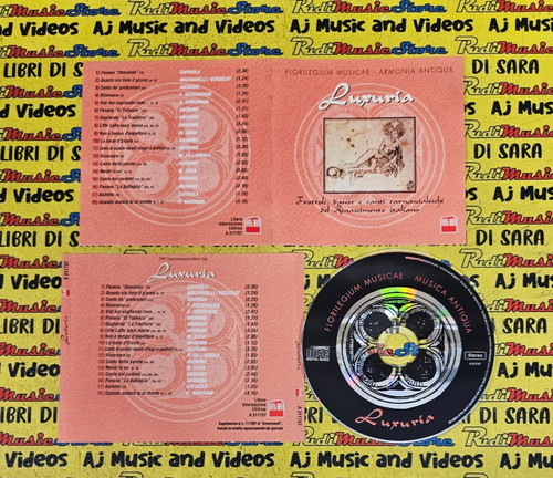 Compilation luxuria - cd,