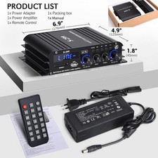 Mini amplificateur usb aux - amplificateur,