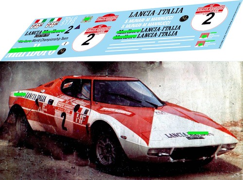 Decals for lancia - for,