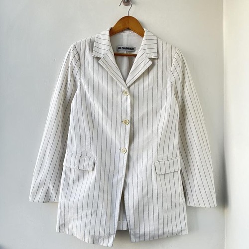 Blazer donna jil sander - sander, bianco