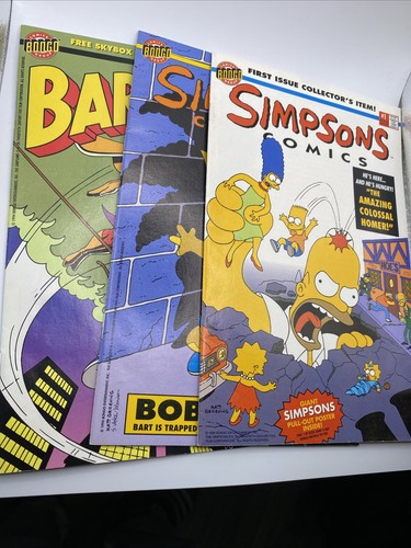 Lotto simpsons 1993 bongo - simpsons, #1