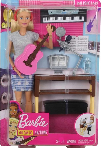 Barbie musicista mattel fcp73 - barbie, musicista,