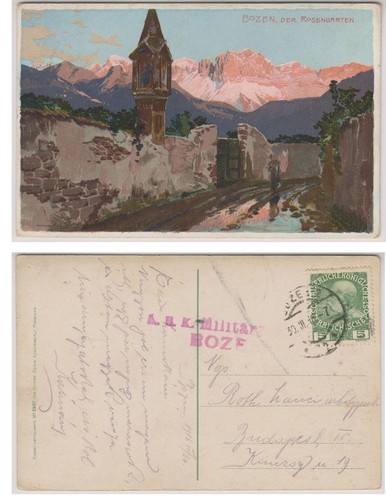 F563 cartolina bozen - ,