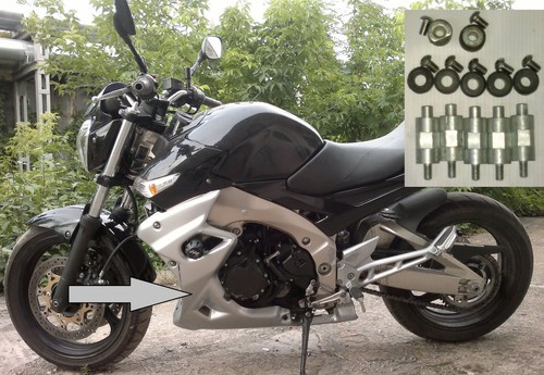 Nuova suzuki gsr 600 carena - suzuki,