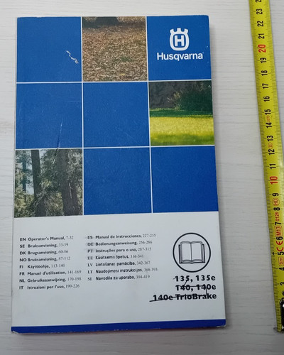 Manuale motosega 135 - manuale,
