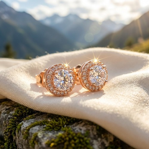 Orecchini punto luce - , con