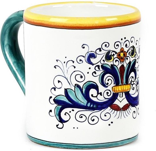 Tazza ceramica ricco deruta - tazza,