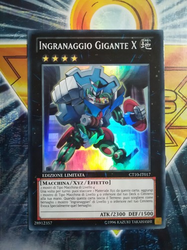 Yugioh ingranaggio gigante - gigante, x