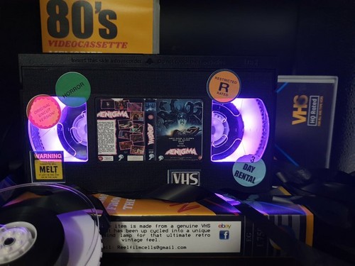 Retro vhs lamp aenigma top - retro,