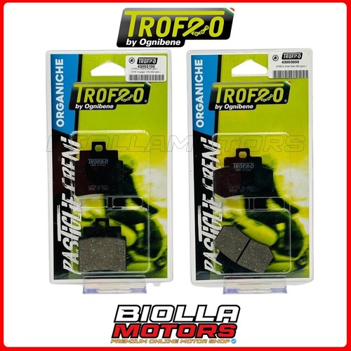 Kit pastiglie freno trofeo - kit,