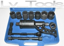 MOLTIPLICATORE FORZA SMONTA SVITA BULLONI GOMME RUOTE CAMION TRATTORI 8 BUSSOLE