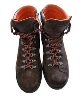 Santoni Brown Suede Men’s