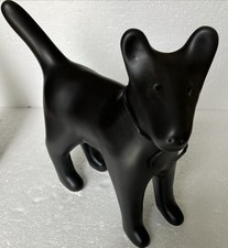 Cane in ceramica nera argilla